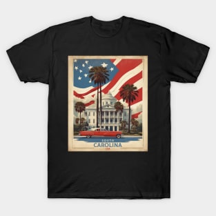 South Carolina United States of America Tourism Vintage T-Shirt